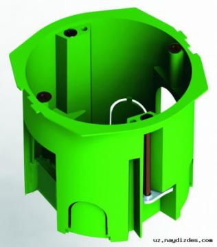 Подрозетники (Установочные коробки) для монтажа в гипсокартон от HEGEL